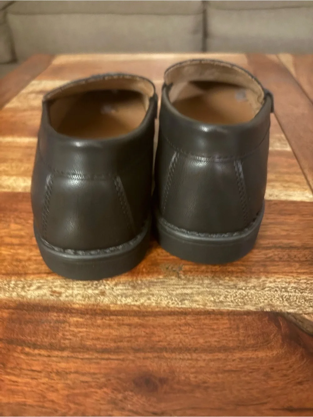 J. Crew Black Kids Penny Loafers